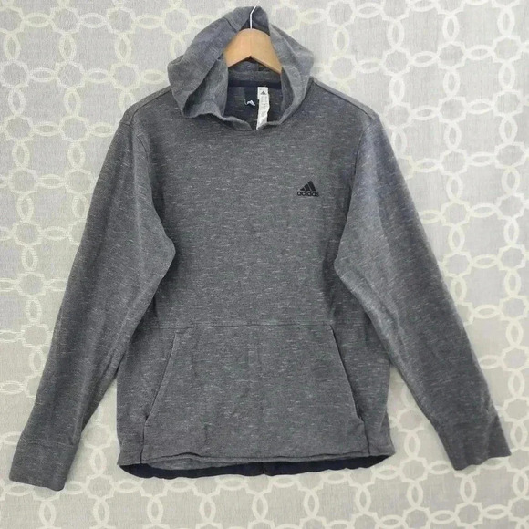 adidas Other - Adidas Pullover Hoodie Men's Sweatshirt Athletic Gray Size L